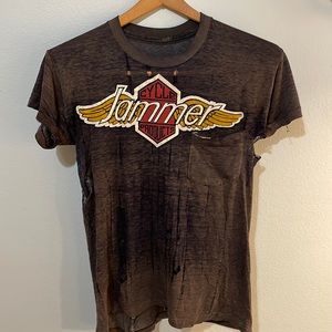 Vintage Women's Jammer Cycle Products T-shirt - Small
